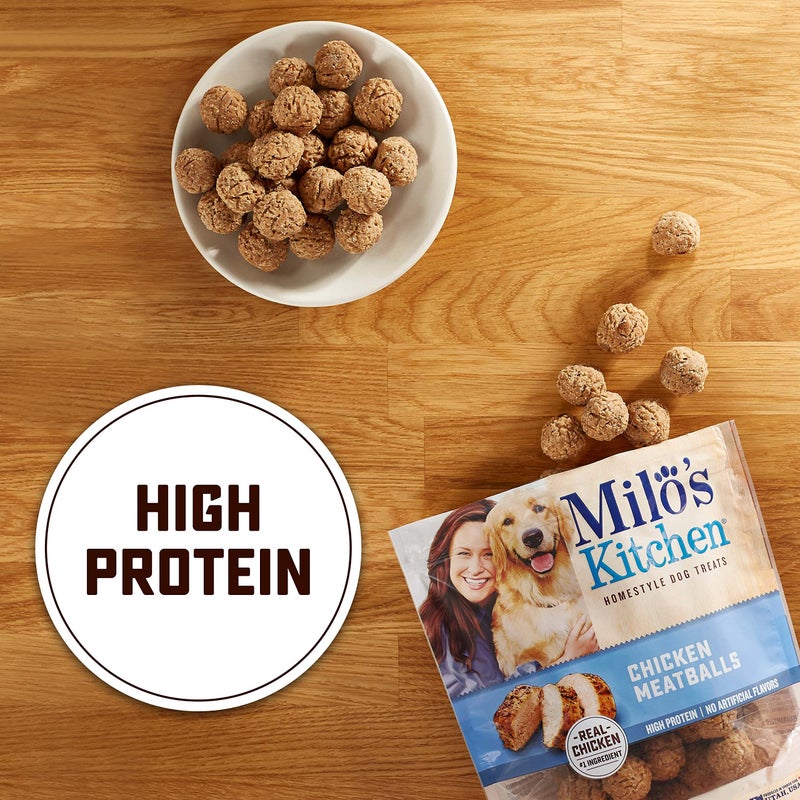 Milo's Kitchen Chicken Meatballs Dog Treats, 18-Ounce - Image 4