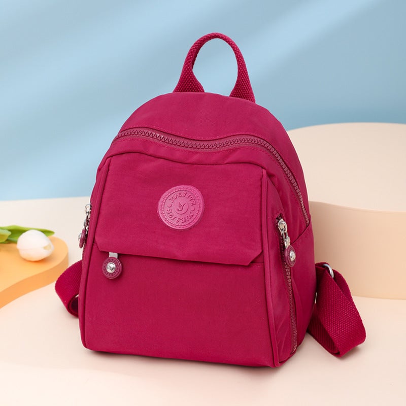 Mini Backpack Women'S New Fashion Sports Multi-Use Shoulder Chest Bag Lightweight Nylon Cloth Bag Travel Backpack - Image 4
