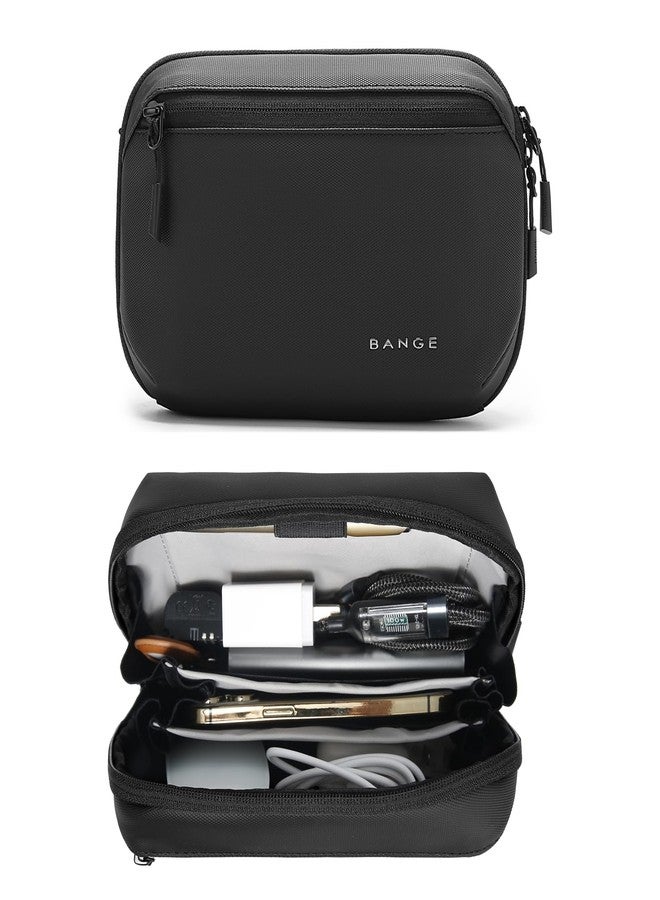 بانجي حقيبة يد صغيرة من بانج، حقيبة بحزام قابل للتعديل، أسود، صغيرة، أنيقة - Image 2