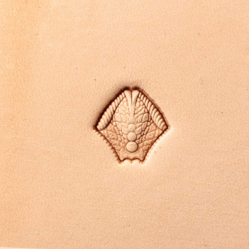 DandS ltd Leather Stamp Tool, Scale, Professional Steel Craft Tool for Leatherworking, Embossing, Carving & Stamping Leather Projects, Belts Wallets & DIY Projects Compatible with Mallet #476 - Image 3