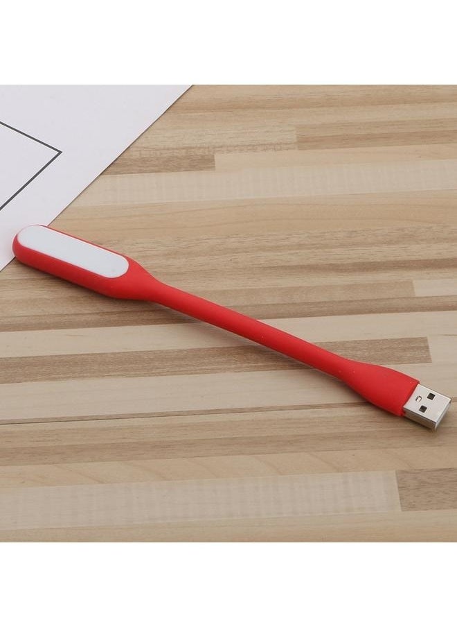 يونج شنج - مصباح إضاءة LED USB مكون من 9 قطع متعدد الألوان - مصباح USB صغير للوحة المفاتيح، مصباح USB مرن للكمبيوتر المحمول، مصباح USB قابل للتعديل للكمبيوتر المحمول (هيكل عنق الإوزة، مصدر إضاءة LED) - Image 1