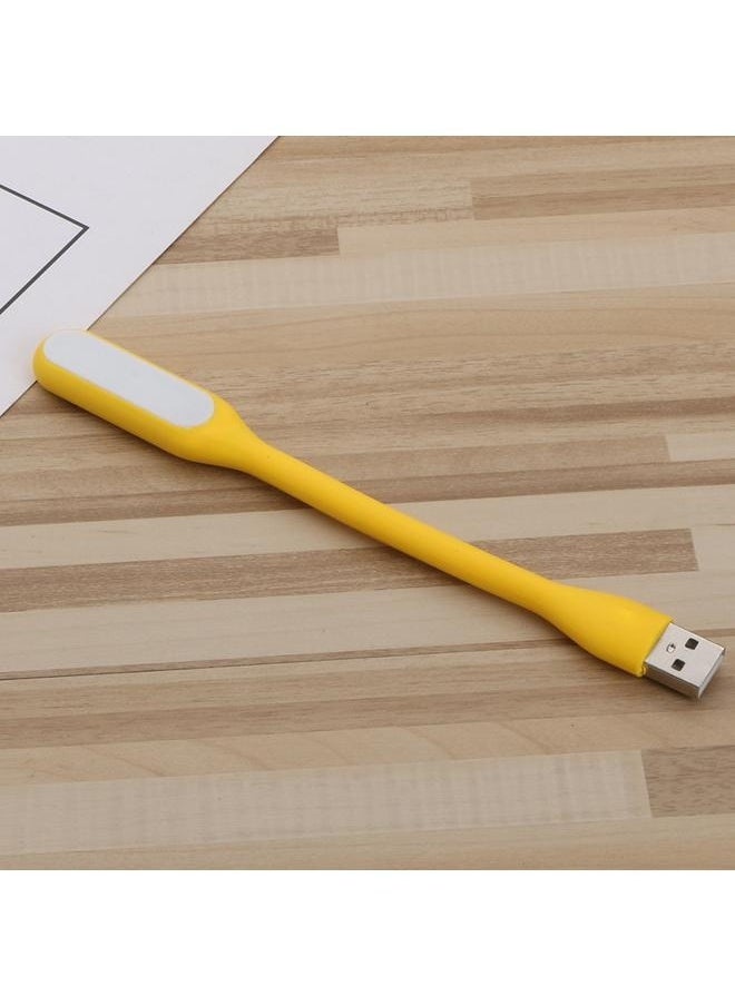 يونج شنج - مصباح إضاءة LED USB مكون من 9 قطع متعدد الألوان - مصباح USB صغير للوحة المفاتيح، مصباح USB مرن للكمبيوتر المحمول، مصباح USB قابل للتعديل للكمبيوتر المحمول (هيكل عنق الإوزة، مصدر إضاءة LED) - Image 1