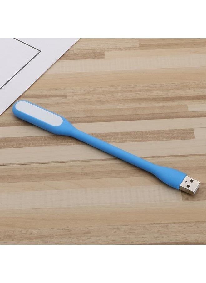 يونج شنج - مصباح إضاءة LED USB مكون من 9 قطع متعدد الألوان - مصباح USB صغير للوحة المفاتيح، مصباح USB مرن للكمبيوتر المحمول، مصباح USB قابل للتعديل للكمبيوتر المحمول (هيكل عنق الإوزة، مصدر إضاءة LED) - Image 1