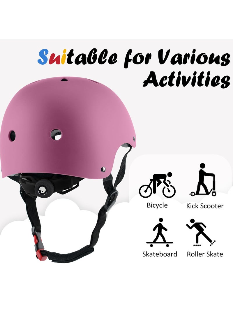 كيلا خوذة دراجة للأطفال، قابلة للتعديل ومتعددة الاستخدامات، من الأطفال الصغار إلى الشباب، المقاس: 48-54 سم - Image 4