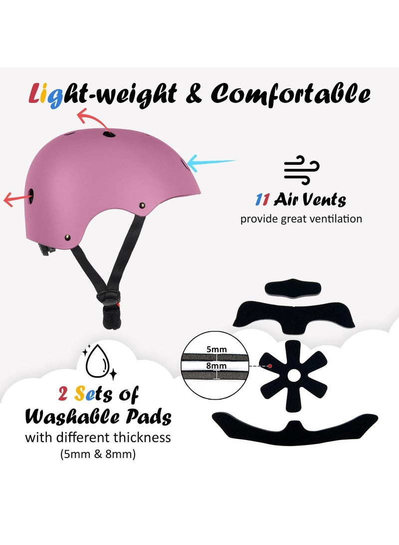 كيلا خوذة دراجة للأطفال، قابلة للتعديل ومتعددة الاستخدامات، من الأطفال الصغار إلى الشباب، المقاس: 48-54 سم - Image 5