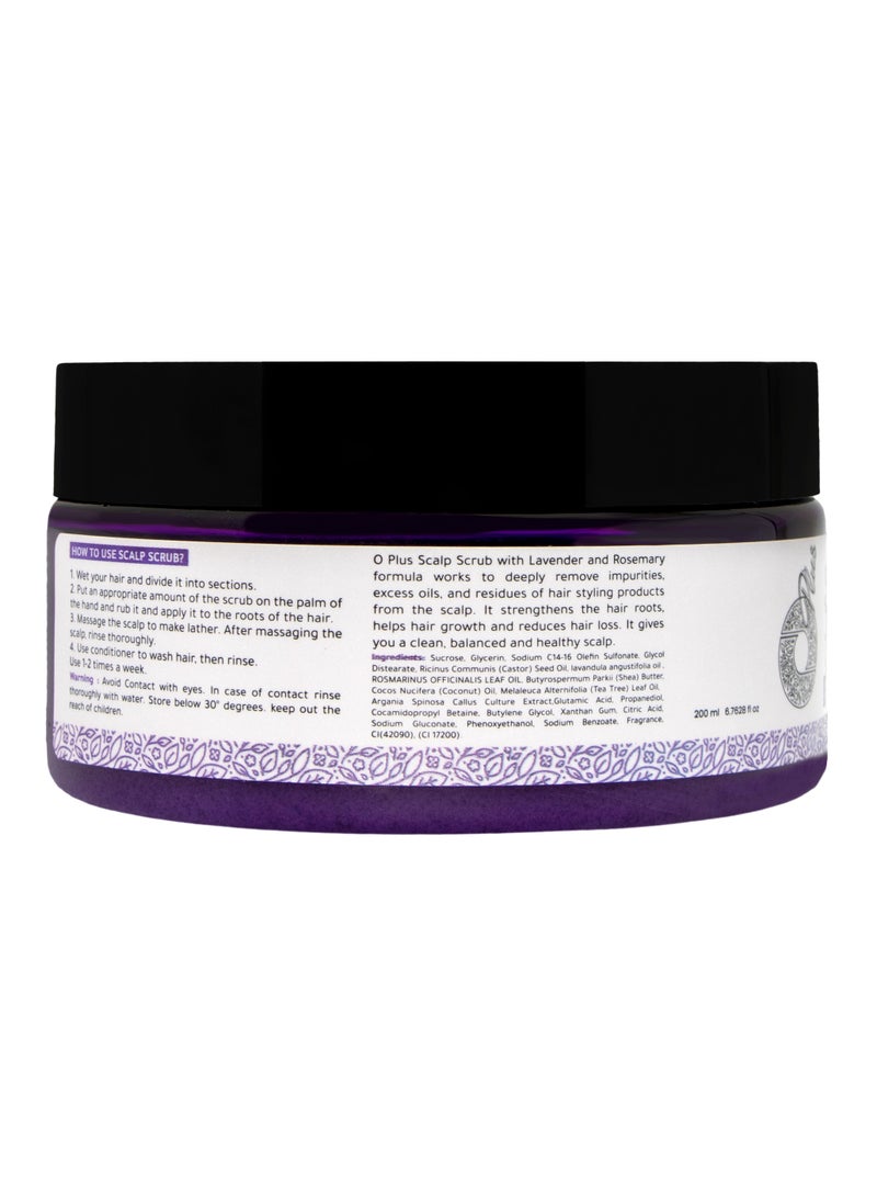 Oplus Scalp Scrub Purifying and Deep Cleansing Lavender & Rosemary 200 gms - Image 4