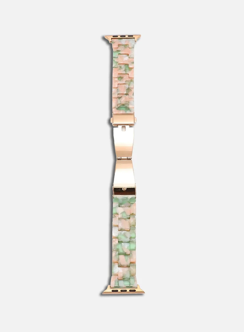 Haute Sauce  Marbled Linked Watch Band  | Best Price UAE