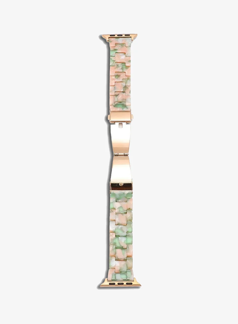 Haute Sauce  Marbled Linked Watch Band  | Best Price UAE