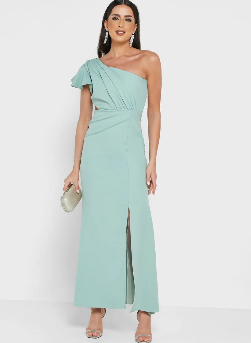 Ella Limited Edition One-Shoulder Cutout Dress