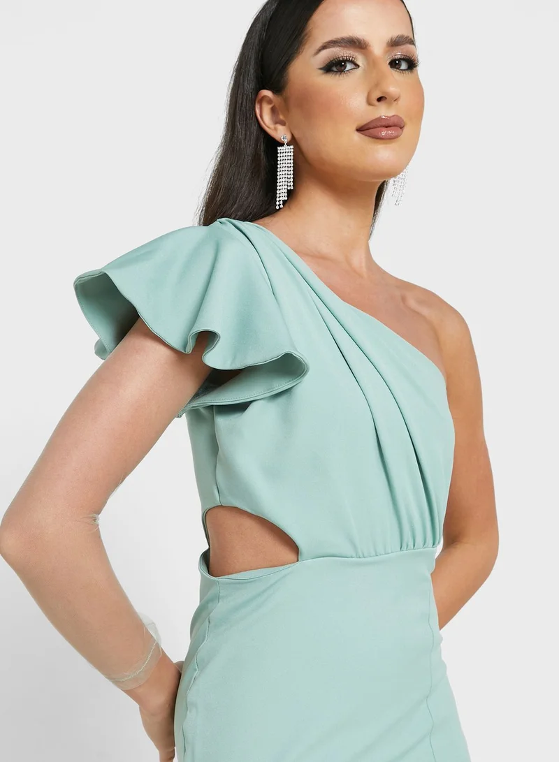 Ella Limited Edition One-Shoulder Cutout Dress