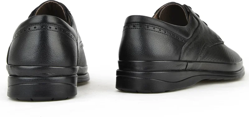 Ziya , Men's Leather Comfort Shoes 141144Z5108 Black