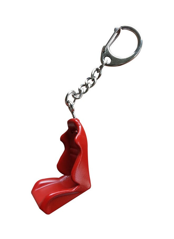 NIBEMINENT - Automotive Racing Seat Key Chain Red - Image 1