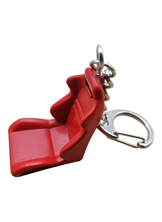 NIBEMINENT - Automotive Racing Seat Key Chain Red - Image 1