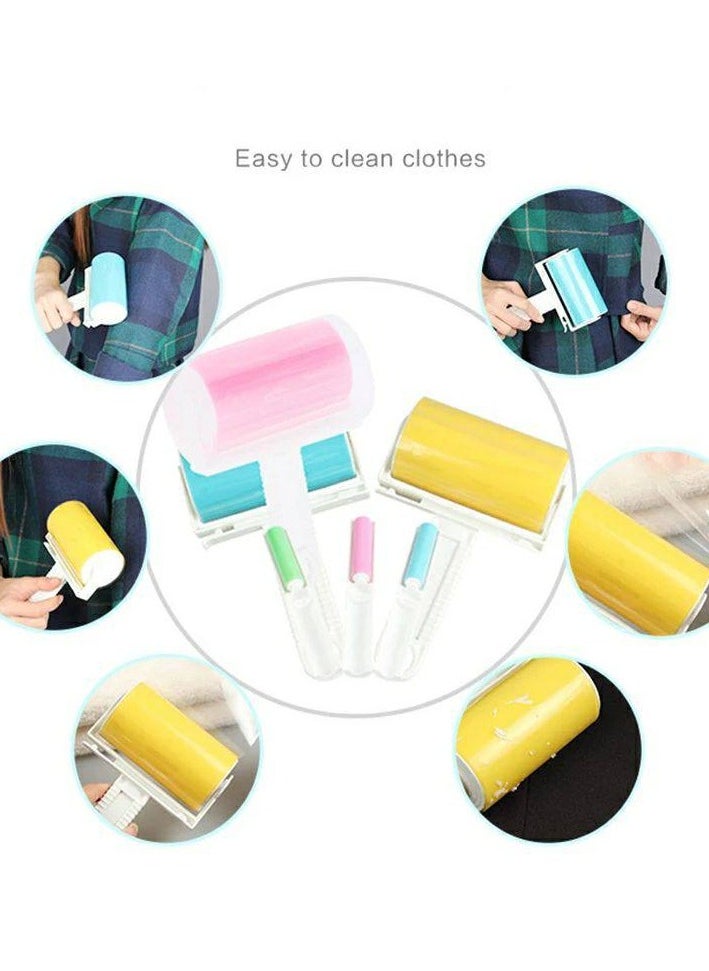 Generic Lint Roller with Sticky Tape – Effortless Lint and Pet Hair Removal, Reusable & Portable 