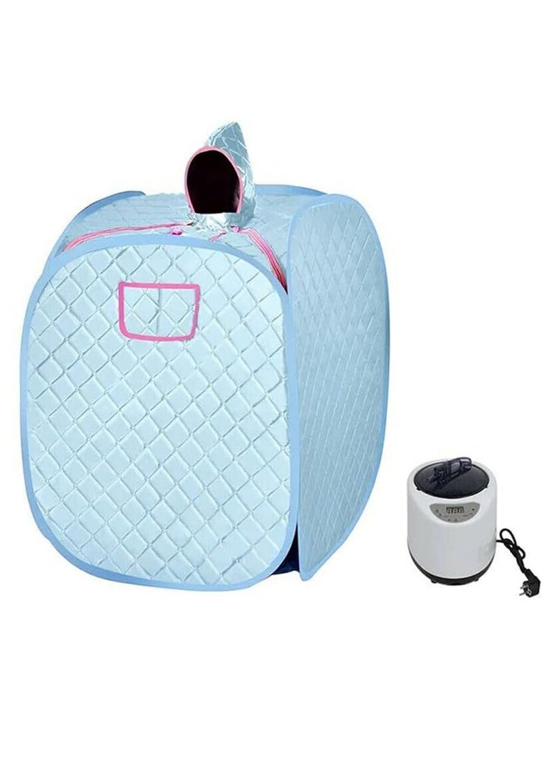 DubaiGallery آلة بخار الساونا للتعرق غرفة بخار منزلية غطاء صندوق معدات ساونا محمولة غرفة ساونا منزلية لتغطية بخار الساونا - Image 4