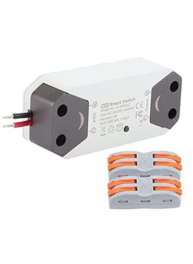 Smart Light Switch With Timer And Voice Control ABS Material For Home Appliances - Image 1