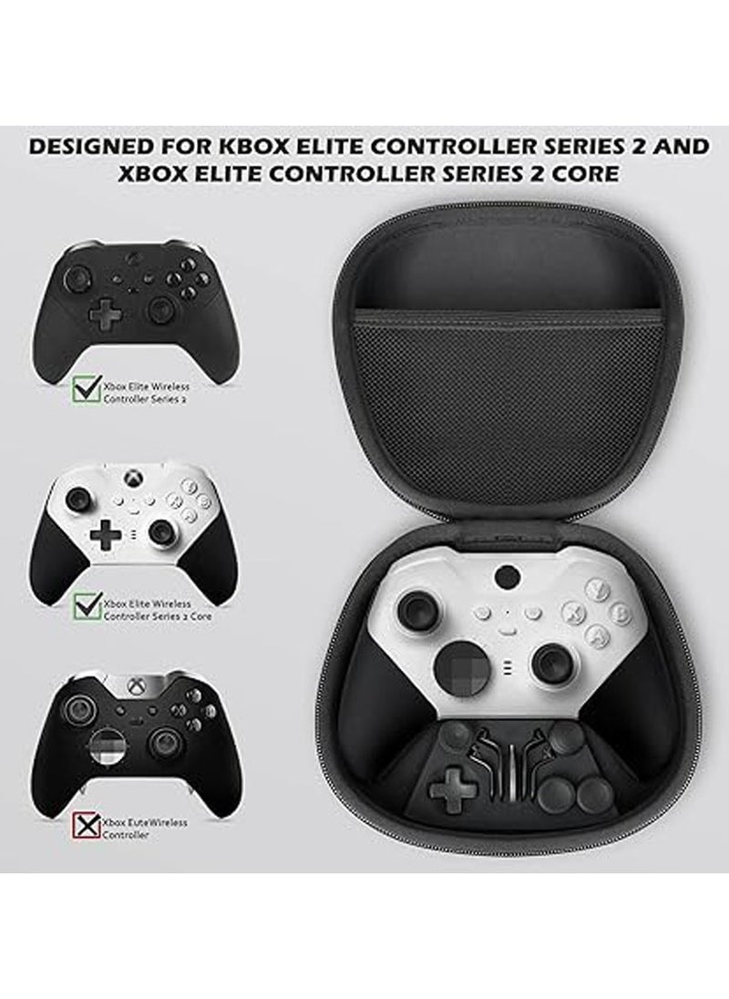 حزمة مكونات كاملة للمتحكم اللاسلكي المتميز من سلسلة Xbox 2، الحزمة تشمل حالة نقل 1، وحدة توصيل 1، مجموعات مفاتيح 4، مجموعات DPads 2، مجموعات مفاتيح إبهام 6، أداة 1، لاستبدال أجزاء المتحكم المتميز من