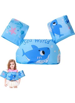 Hihonor Swim Vest, Kids Water Wings Arm Floaties for 30-50 Pounds, Infant Safety Swim Aid Jumper Inflatable,Swim Arm Bands,Float Sleeves Swimming Armbands for Sea/Pool/Beach/Training  - Image 1