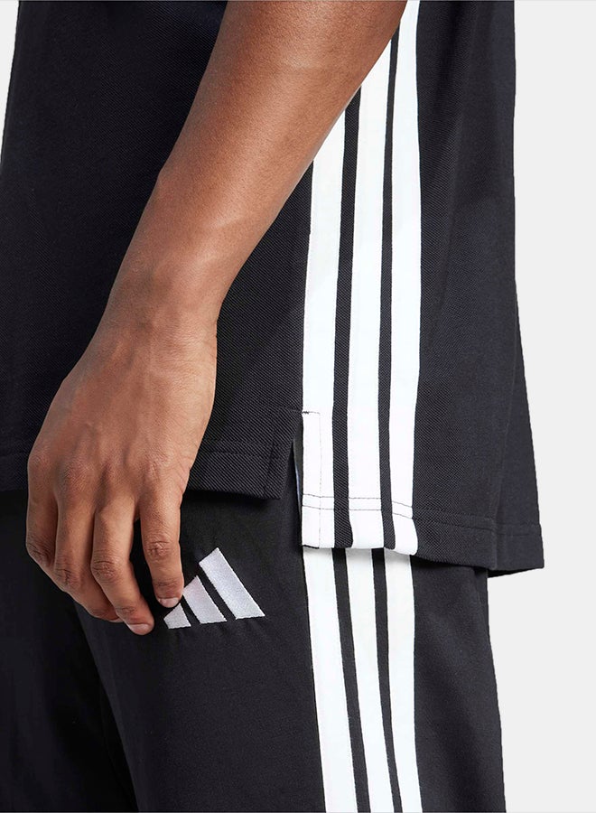 Adidas Essentials 3-Stripes Piqué Polo Shirt - Image 5