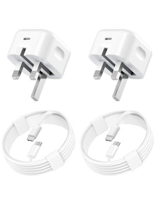 2-Pack USB Type-C Fast Charger for iPhone 15 and Samsung Galaxy – 20W UK Wall PD Adapter with USB-C to C Cable - pzsku/Z6AC6C06FC16A2F3BE2BFZ/45/_/1731918771/5604a3c1-cbc3-41a4-8419-428e8220dfd5