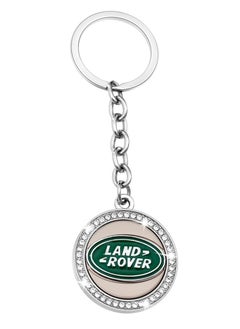 Luxury Land Rover Car Logo Key Chain - Premium Quality Metal Keyring with Iconic Land Rover Emblem - Perfect Accessory for Land Rover Car Owners and Enthusiasts - Stylish and Durable Keychain