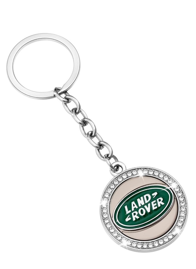 Generic - Luxury Land Rover Car Logo Key Chain - Premium Quality Metal Keyring with Iconic Land Rover Emblem - Perfect Accessory for Land Rover Car Owners and Enthusiasts - Stylish and Durable Keychain - Image 1