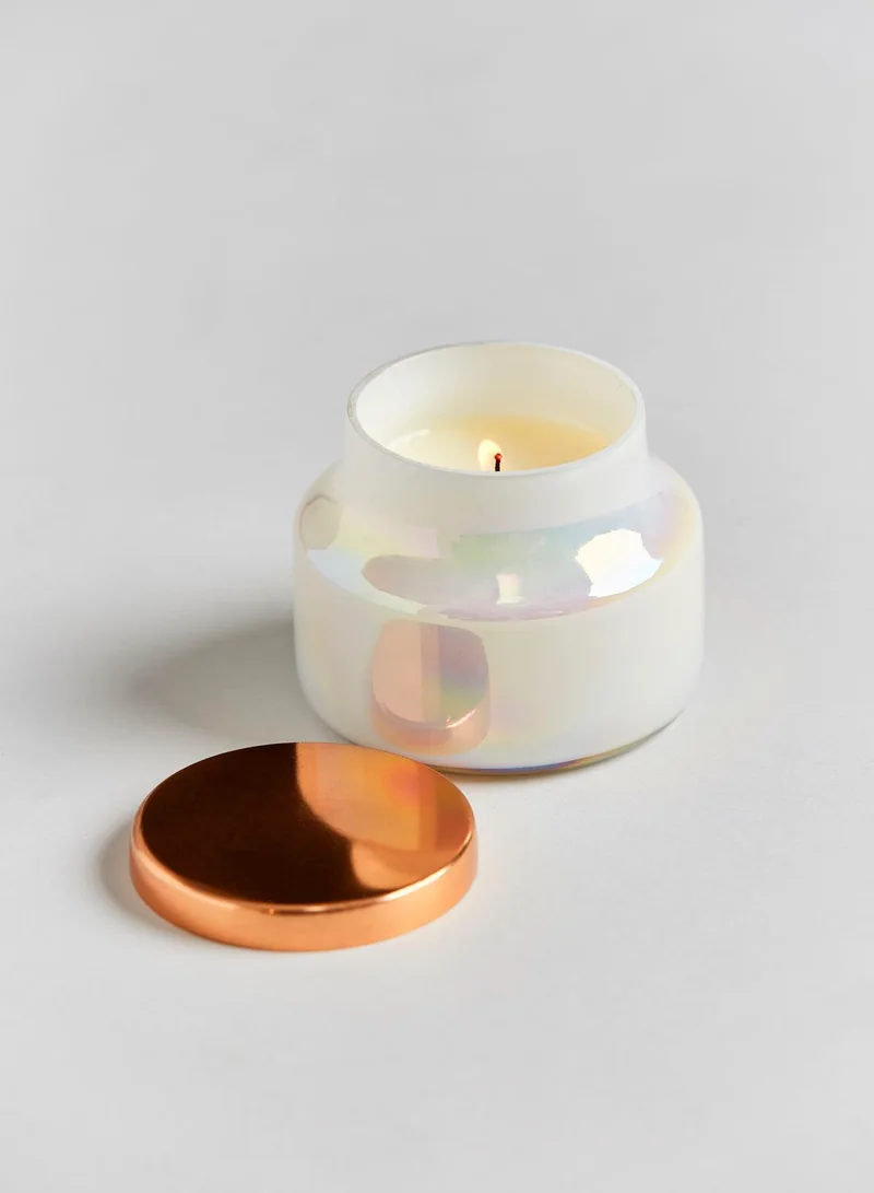 Anthropologie Home Mini Capri Volcano Jar Candle