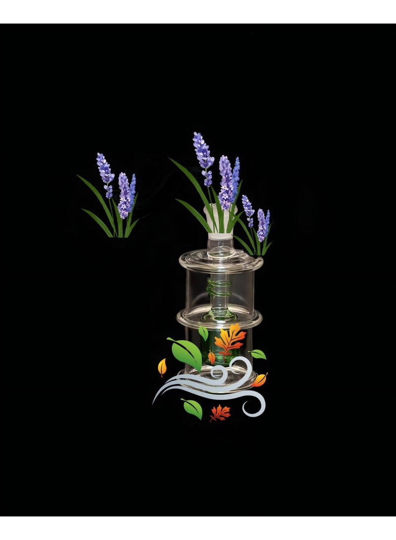 Premium Heat Resistant Glass Vase Oil Lamp Bottle Medical Grade High Borosilicate Material for Long lasting Use