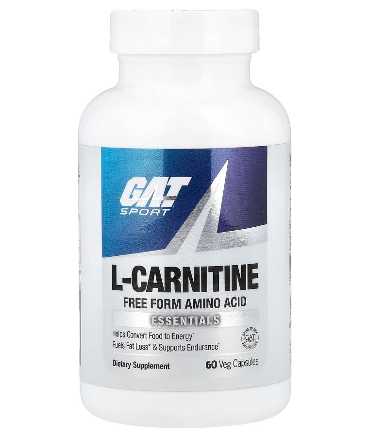 L-Carnitine 60 Veg Capsules (500 mg per Capsule)