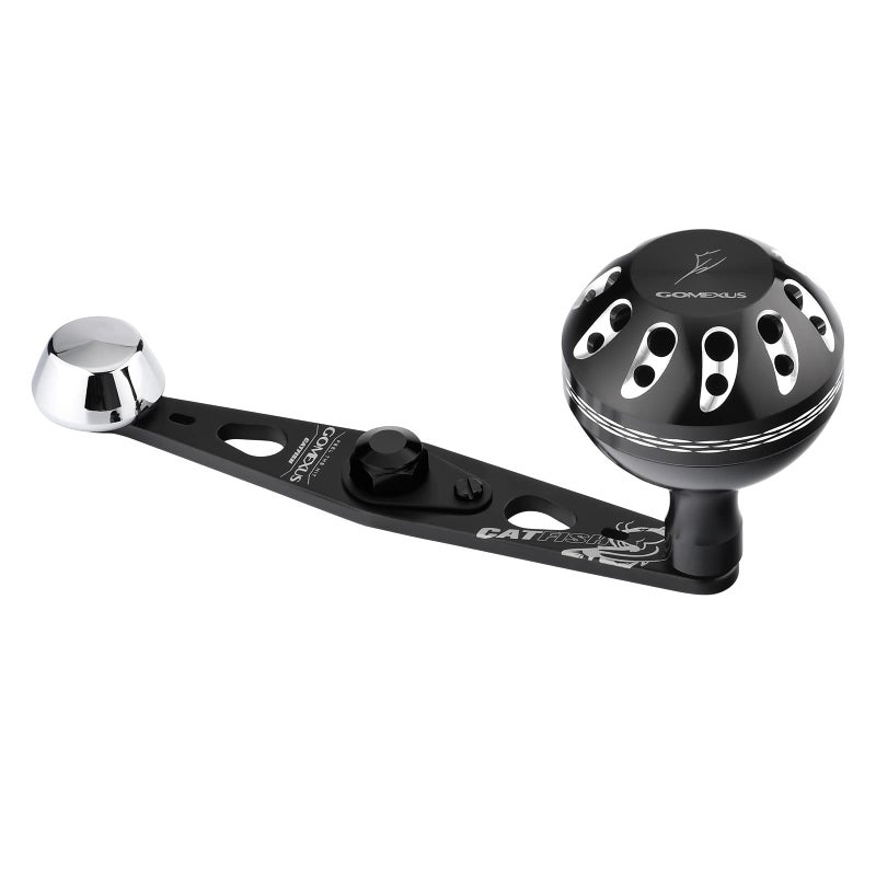 GOMEXUS Power Handle Compatible for Abu Garcia Ambassadeur C3/C4/S/SX 5000-6600 Round Fishing Reel Catfishing Handle - Image 1