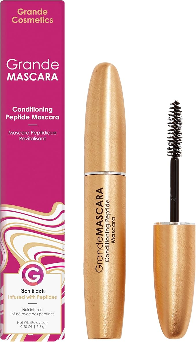 Grande Cosmetics Grande Cosmetics GrandeMASCARA Conditioning Peptide Mascara Volumizing Lengthening Buildable Formula Waterproof - Image 1