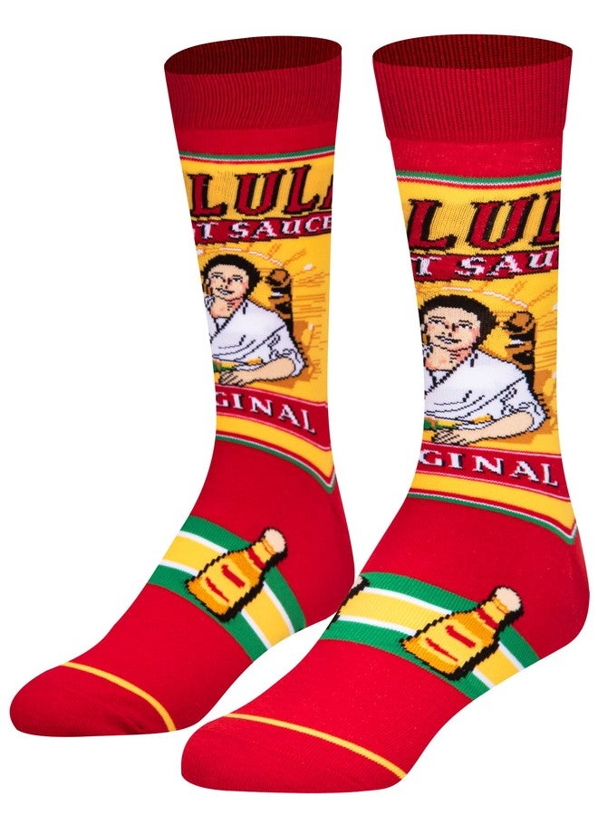 Odd Sox جوارب رجالية غريبة الأطوار بتصميمات مرحة، من علامة تشولولا، مقاس كبير للبالغين - Image 1