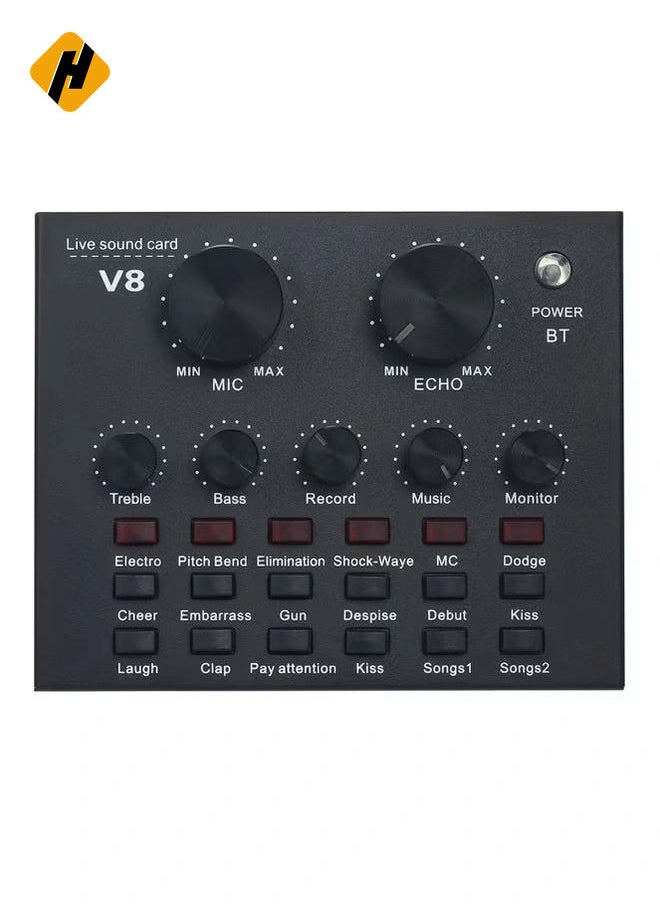 HuHa Intelligent Volume Adjustable Audio Mixer Sound Card  - Image 1