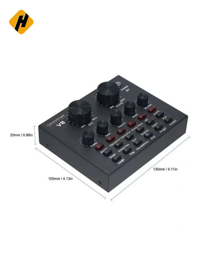 HuHa Intelligent Volume Adjustable Audio Mixer Sound Card  - Image 5