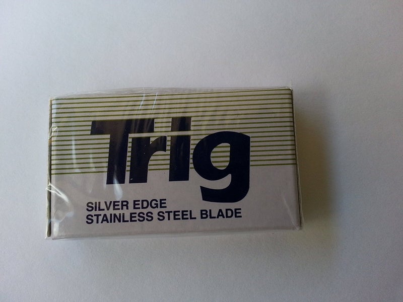 GBS TRIG Silver Edge Stainless Double Edge Razor Blades 100 - Image 2
