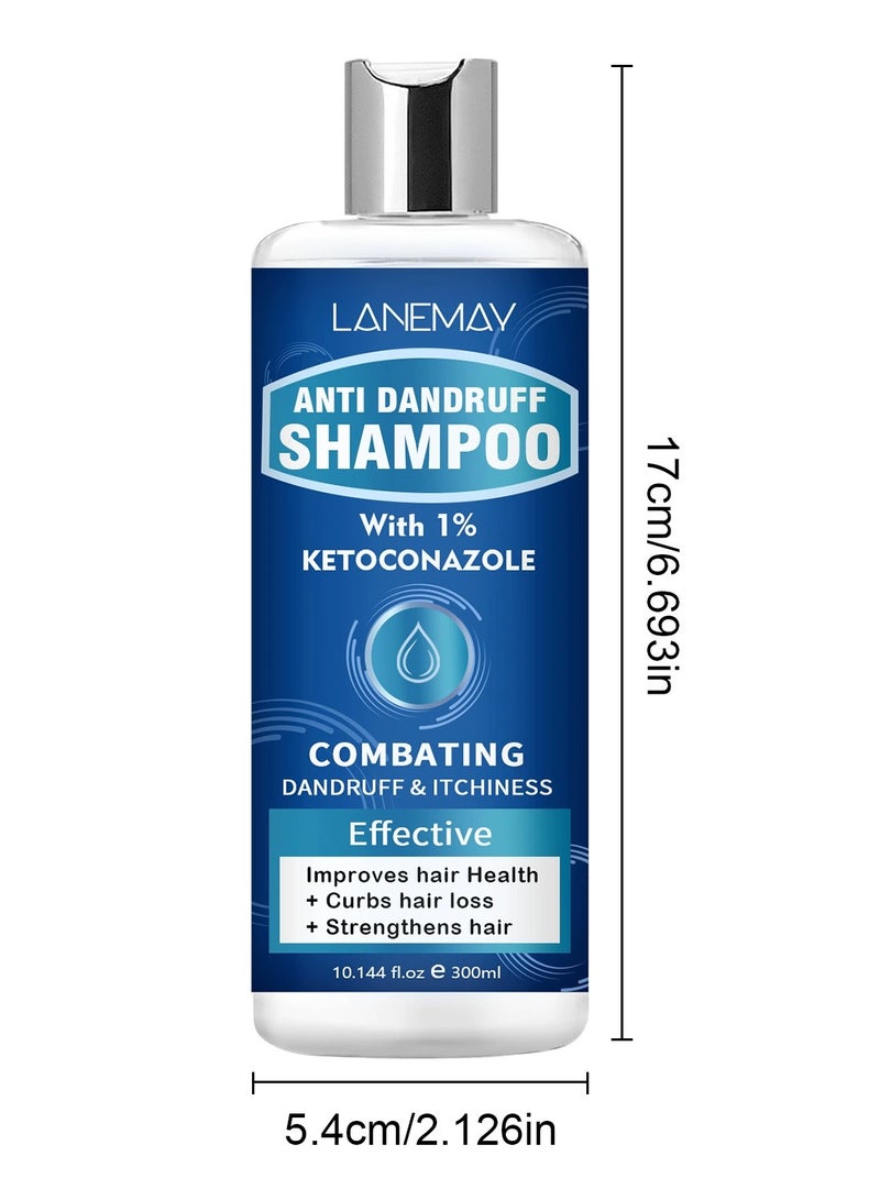 LANEMAY Soothing Scalp Shampoo (Export Version) – Hair Care Strengthening Cleanser, Oil Control & Smooth Shiny Hair Formula - Image 2