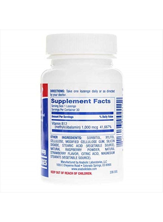 Anabolic Laboratories B12-Plus 30 vegetarian lozenges - Image 3