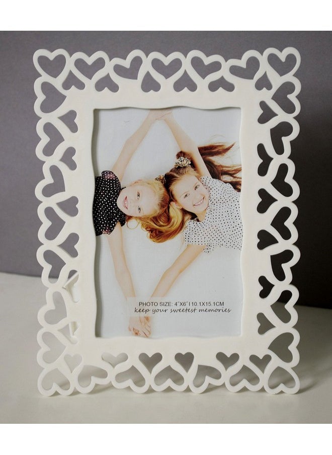 Art Street Decoralicious White Heart Photo Frame for Home, Office Desk, Bedroom & Living Room Décor - 4x6 Inches - pzsku/Z6AC75D4DAF0F33CCA600Z/45/_/1740982912/21b77ee7-4a83-48ec-ac24-059167a1e8e5