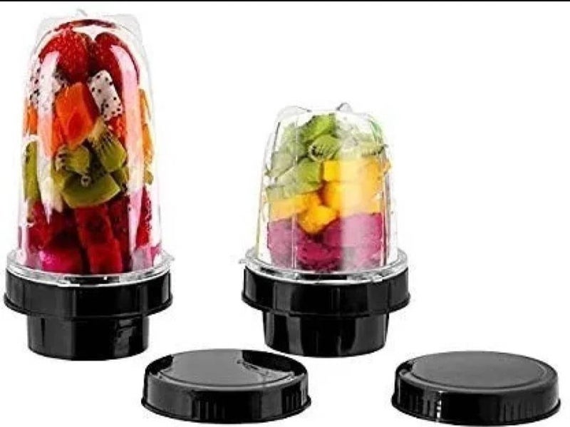 Jade-X Bullet Juicer Jar 530ml Compatible with Mixer Grinder for Smooth Blending and Efficient Juice Extraction (Pack of 2) (Only Jar) - Image 4