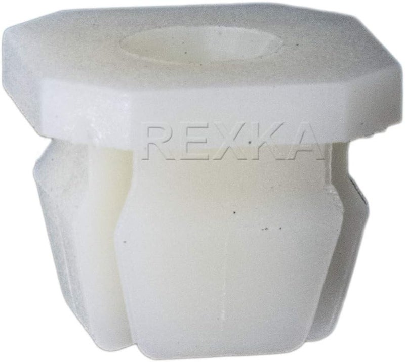 Rexka 50ps Nylon Grill Screw Nuts #8 Screw Size for GM 3893980 - Image 5