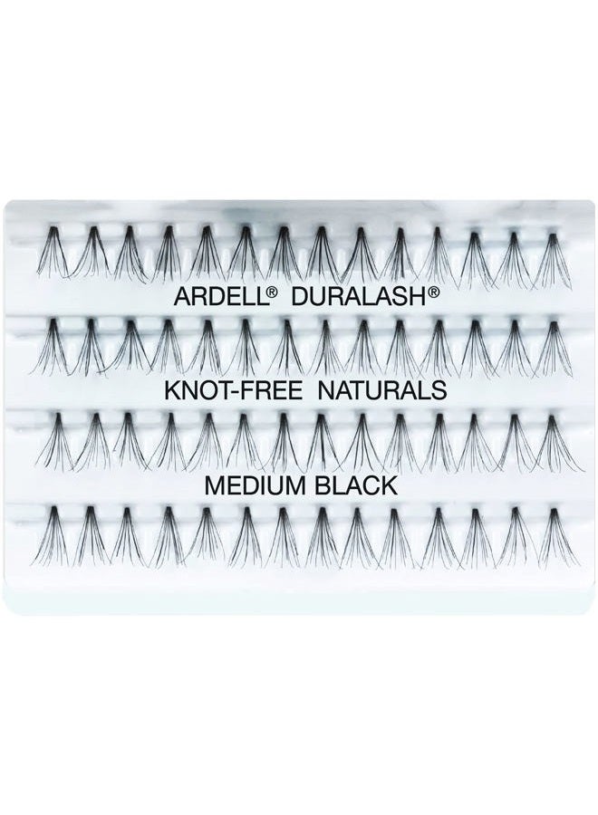 ARDELL Duralash Naturals Flares Knot-free Medium Black, 56 Count (Pack of 6) - Image 3