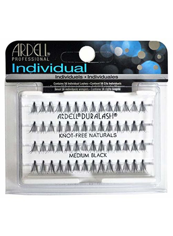 ARDELL Duralash Naturals Flares Knot-free Medium Black, 56 Count (Pack of 6) - Image 2