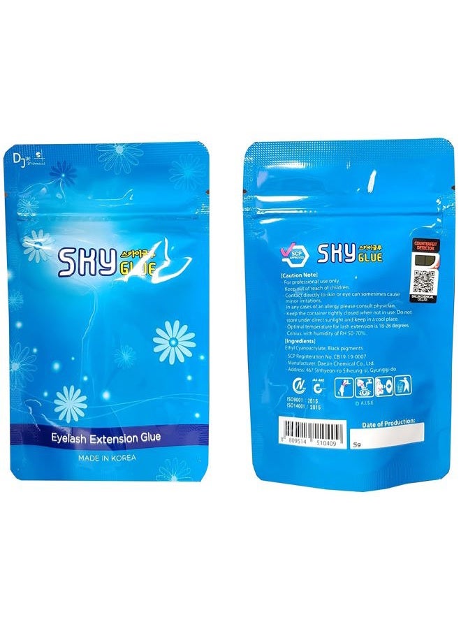 SKY Eyelash Extension Glue Advanced Tech S+ Glue 5ml / 6-8 Weeks Lasting time - Image 5