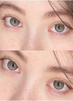 Mill Creek Mill Creek color contact lenses 14.0MM hydrogel lenses can be used for 12 months 1 pair of 2 brown glasses  - Image 3