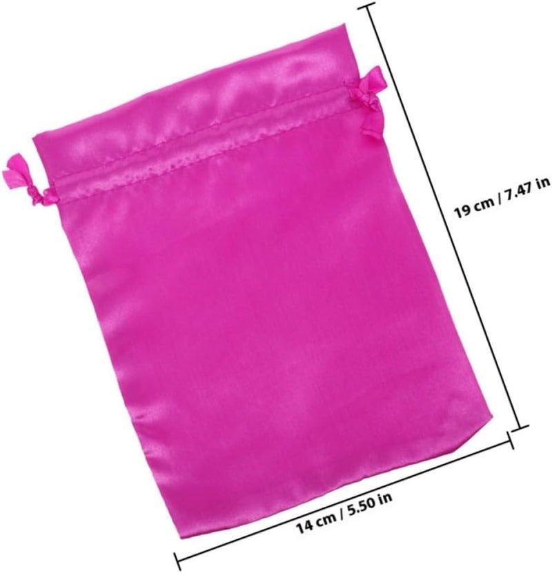 Assorted color options LABRIMP 10pcs Satin Wig Bags with Drawstring 15x20cm Travel Wig Storage Organizer Hair Packaging Satin Drawstring Pouches Global standard processed material Tiered purchase options Ready goods scheduled ship Advanced compact design Gulf climate upgraded quality In-house warehouse packing Balanced weight Occasional & permanent usable Replaceable parts All-item matching trendy build Wide range expanded design General purpose premium build All consumer tier purchase options Temp fluctuation resistant crafted quality Multi-use qualified quality Durability boost selected material Global versatile design Pop-area nearby warehouse All-item unified delivery Worldwide popular practical build Wear resistant Full land route delivery Cost saving design picks Low dust buildup - Image 2