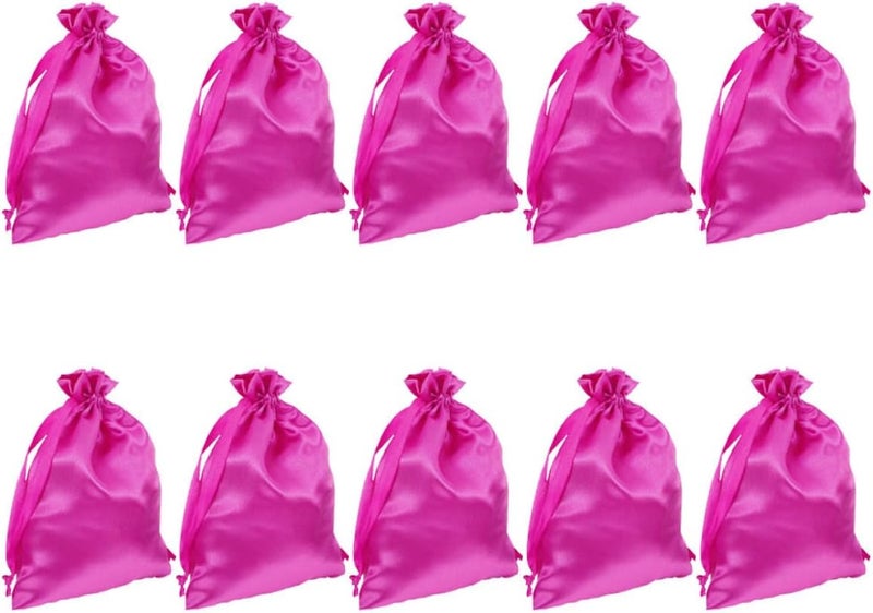 Assorted color options LABRIMP 10pcs Satin Wig Bags with Drawstring 15x20cm Travel Wig Storage Organizer Hair Packaging Satin Drawstring Pouches Global standard processed material Tiered purchase options Ready goods scheduled ship Advanced compact design Gulf climate upgraded quality In-house warehouse packing Balanced weight Occasional & permanent usable Replaceable parts All-item matching trendy build Wide range expanded design General purpose premium build All consumer tier purchase options Temp fluctuation resistant crafted quality Multi-use qualified quality Durability boost selected material Global versatile design Pop-area nearby warehouse All-item unified delivery Worldwide popular practical build Wear resistant Full land route delivery Cost saving design picks Low dust buildup - Image 1