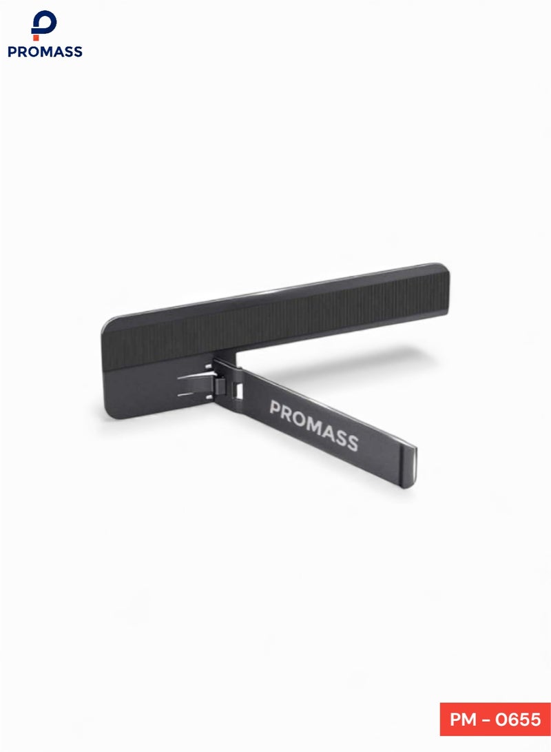 PROMASS Ring finger rest with phone stand, mobile phone grip with stand, telescopic phone grip belt for desk, universal ring holder for mobile phones compatible with all mobile phones - Image 1