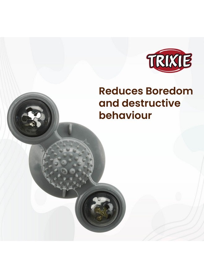 Trixie Christmas Rattling Balls Plastic Toy For Cats For Training And Playing Purpose Making Them Active And Healthy - Image 4