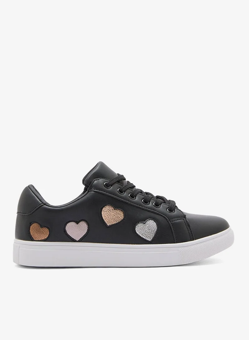 Ginger Heart Cut Out Sneakers