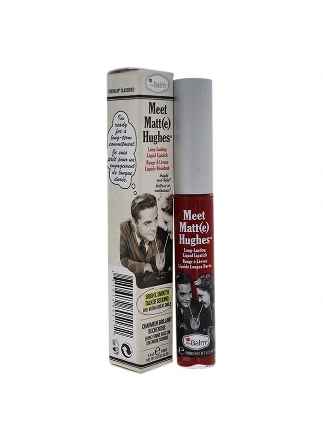 theBalm تعرف على أحمر الشفاه السائل طويل الأمد من مات هيوز - Image 1